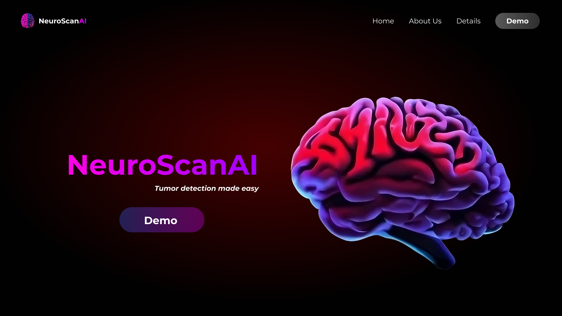 Thumbnail for project: NeuroScan AI